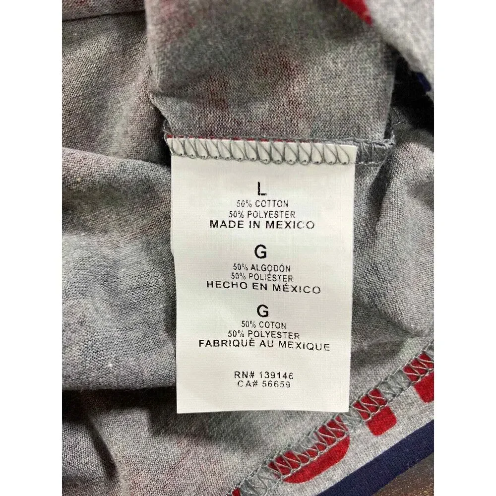 Eleven Boys Youth T-shirt Tee Pullover USA AMERICAN LOGO GRAY‎ T SHIRT Cotton